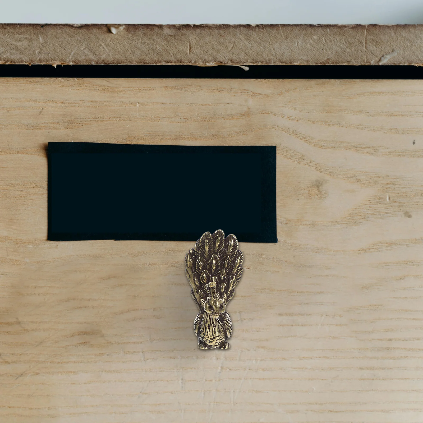 

1Set Brass Peacock Cabinet Door Handle Vintage Drawer Dresser Pull Decorative Furniture Hardware Brass Handle