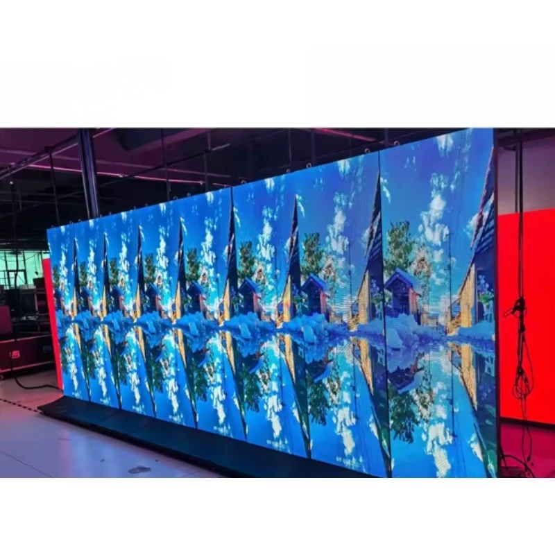 P2 P2.5 P3 Foldable LED Display Screen for Indoor Retail Store Elevator & Airport Advertising