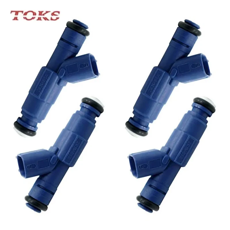 

Новые 4 шт. топливных форсунок 0280156127 2R3Z-9F593-BA для Audi, Chrysler, Mitsubishi, VW, Ford Mustang 4.6 V8 2003-2004, 2R3V-B5A 82211174