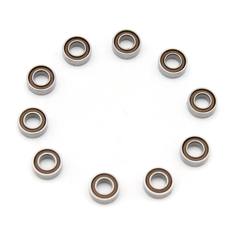 10Pcs Dental High Speed Air Turbine Handpiece Ceramic Bearings Ceramic Balls with dust cover Universal Dentista Tools