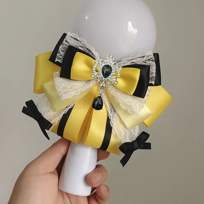 

Retro Pure Handmade Lolita Bow-tie Jewelry Court Style Skirt Dress Collar Flowers Fashionable Concert Carat Stick Bowkont Clip