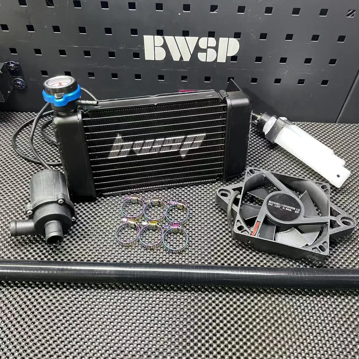 Radiator Kit For RUCKUS ZOOMER Water Cooling System BWSP Black Edition