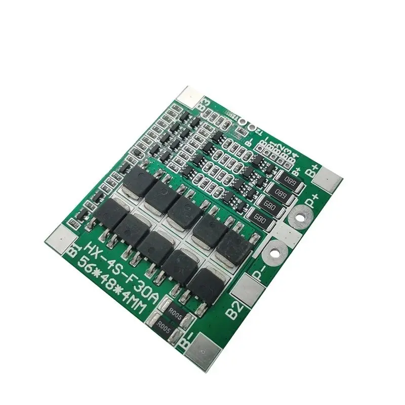 BMS 4S 30A 14.4V Balancer PCB 18650 Lipo Li-ion Lithium Battery Protection Board LiFePO4 4S BMS Balancing Charging Circuit PCM