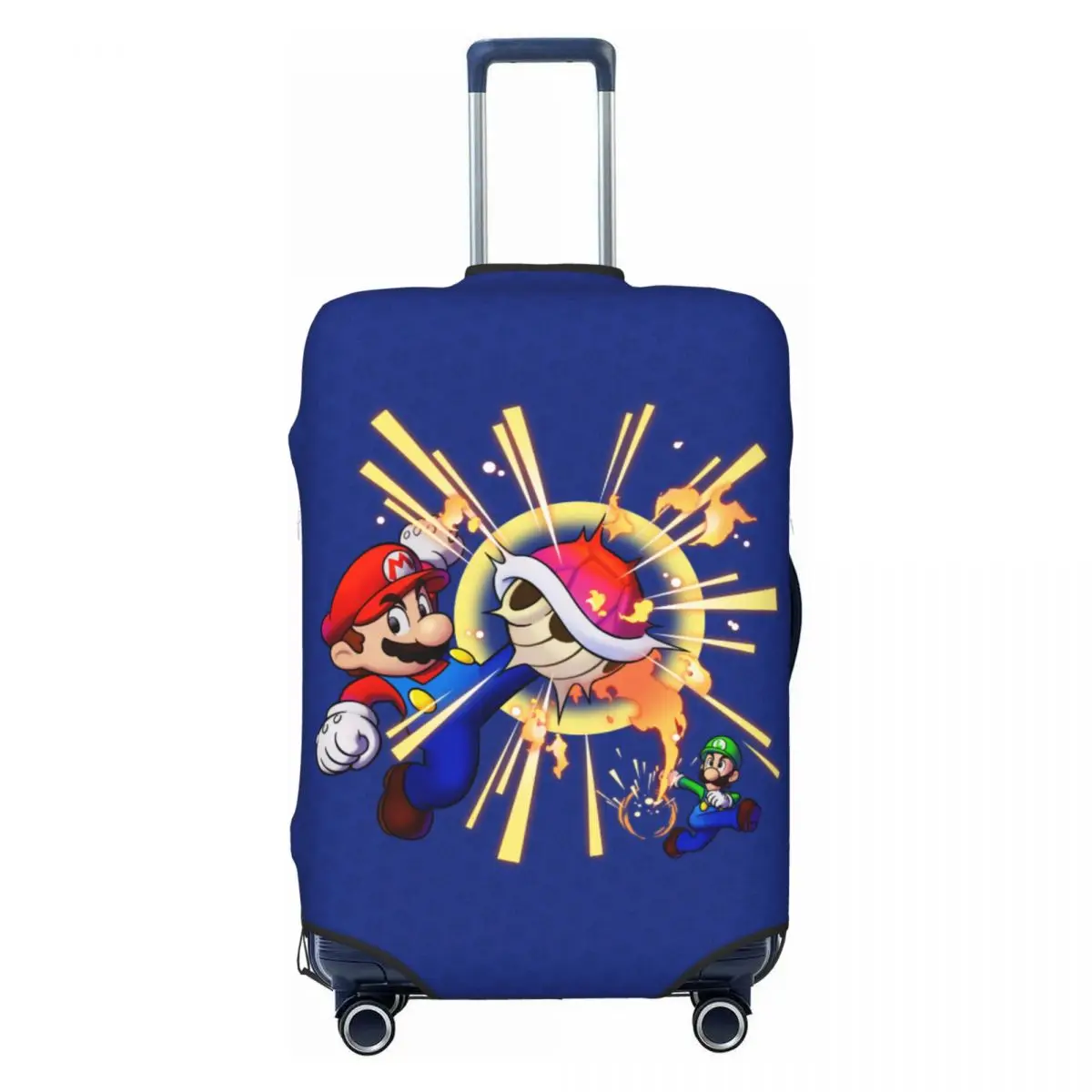 

Защитный чехол для чемодана Custom M-Marioes Video Game Brothers And Friends, забавный защитный чехол для чемодана для путешествий, подходит для чемоданов 18-32 дюймов