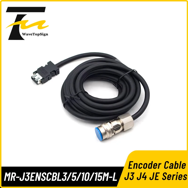 

High Power Servo Motor Encoder Cable MR-J3ENSCBL3M-L MR-J3ENSCBL8M-L MR-J3ENSCBL10M-L for Mitsubishi MR-J3 J4 JE Serial