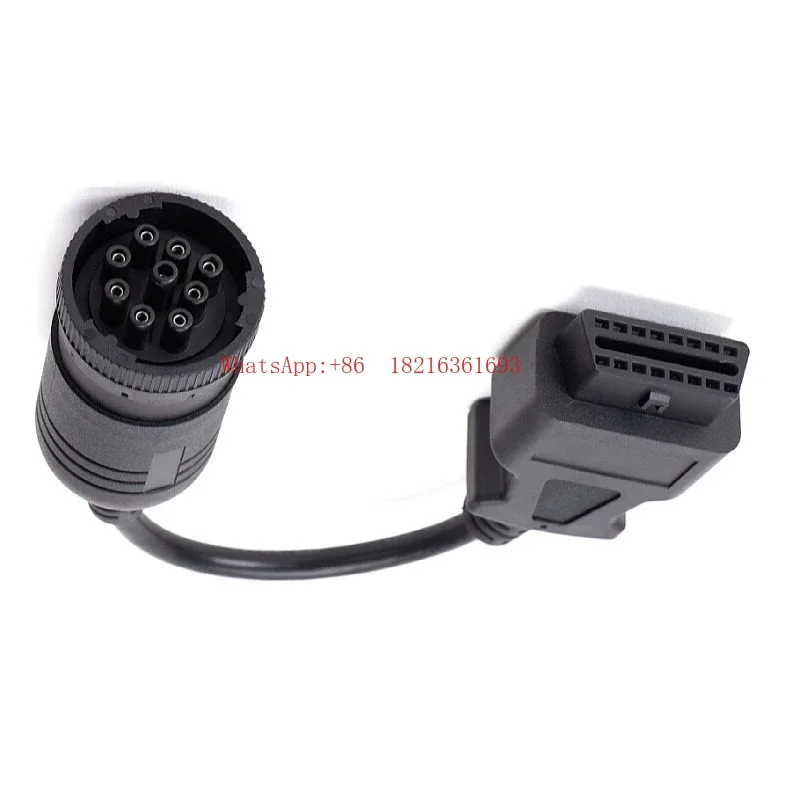 2026GOOD Excavator Adapter 14pin To 16P Carter 9pin OBD2 ET3 ET4 Cable
