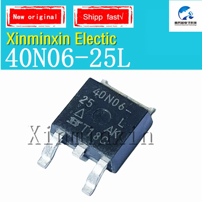 IC 칩 100% 정품 재고, 40N06 40N06-25L 40N06-25L SUD40N06-25L, 60V 30A 252-TO, 20 개/몫