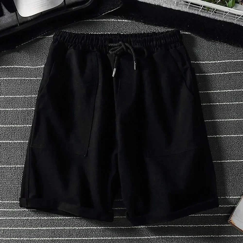 

Summer Casual Wear Loose Fit Pants Casual Pants Slight Stretch Solid Pattern Vacation Wear Brand New Condition