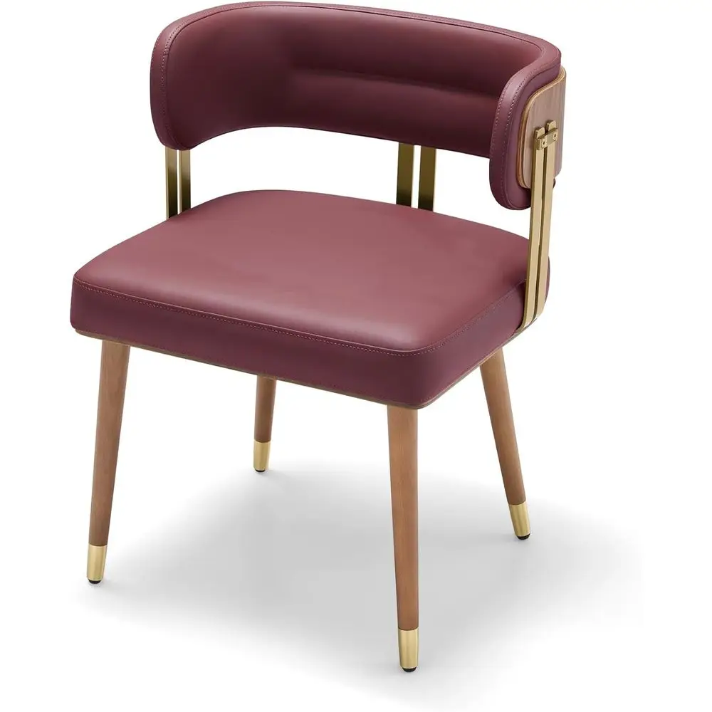 

Durable Leather Dining Chairs for Commercial Use, Ideal for Restaurants, Hotels, and Family Gatherings, Easy to Clean, Anti-Slip