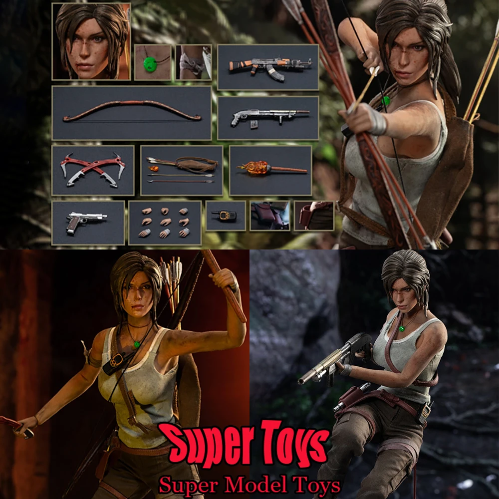 

В наличии SWtoys FS061 масштаб 1/6 женский солдат MISS CROFT с оружием полный комплект 12-дюймовая экшн-фигурка модель подарки коллекция