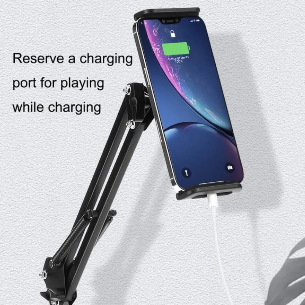 

Mechanical Cantilever Mobile Phone Stand Adjustable 360° Rotate Desktop Phone Holder Metal Universal Mobile Phone Bracket