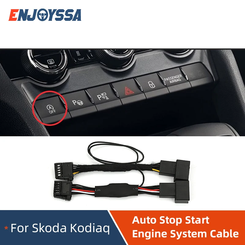 Car Auto Stop Canceller Automatic Stop Start Engine System Cable For Skoda Kodiaq Eliminator Device