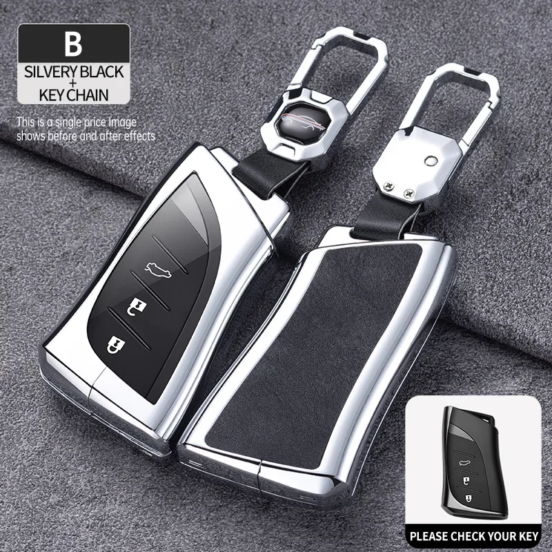 Car Key Cover Case For Lexus NX GS RX IS ES GX LX RC 200 250 350 LS 450H 300H Key Auto Case keychain keyring Accessories