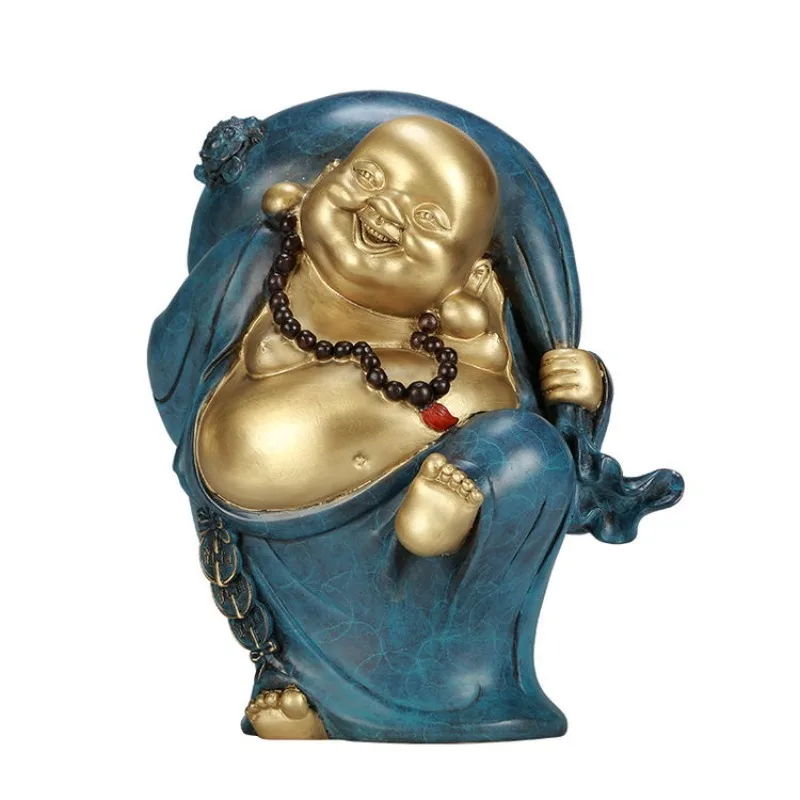 Buddhist Jewelry Home Decor Maitreya Small Size Brass Buddha Sculpture