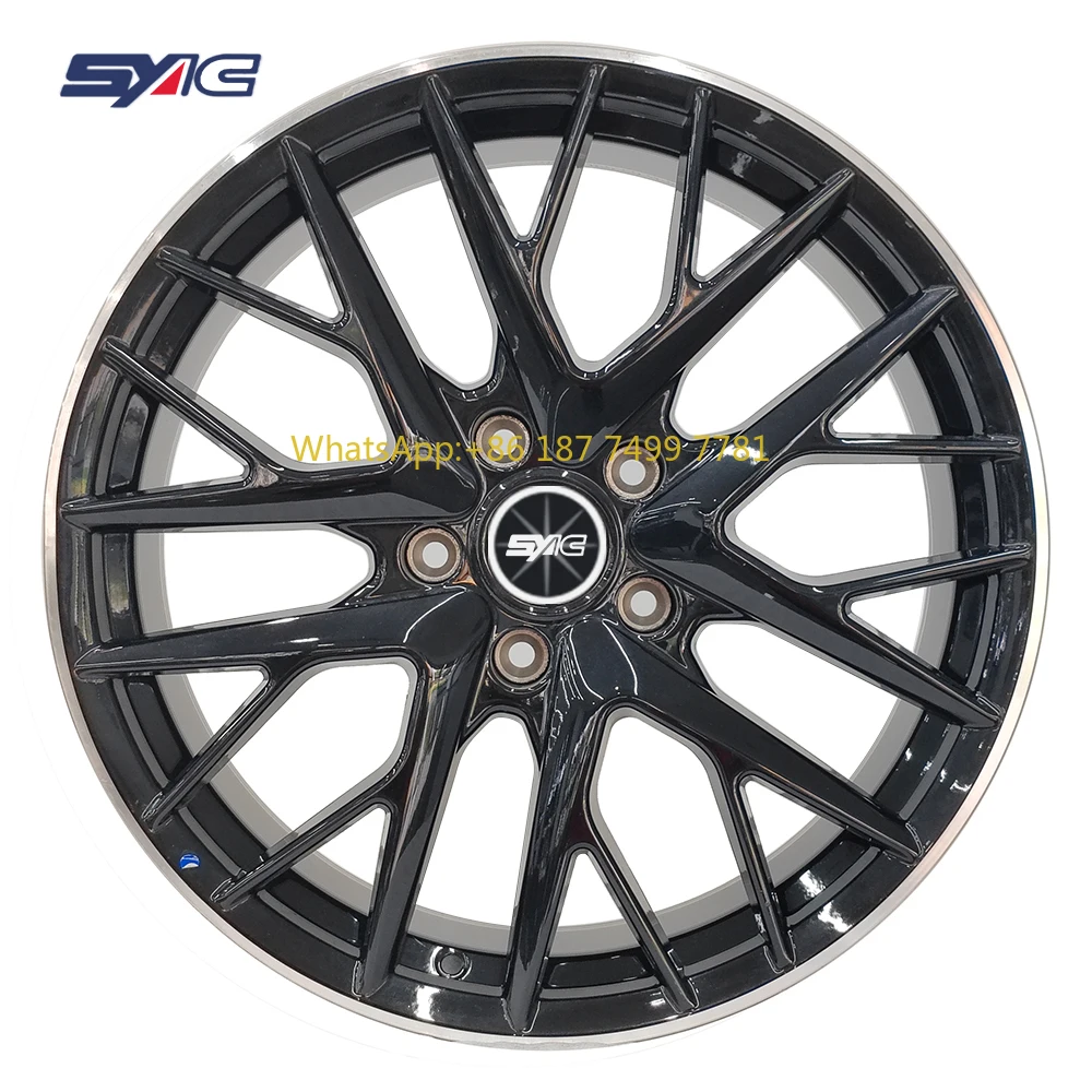 

SYAC готовые к отправке заводские колеса из кованого алюминиевого сплава 6061 21*9,5J PCD5*130 ET60 CB71.56