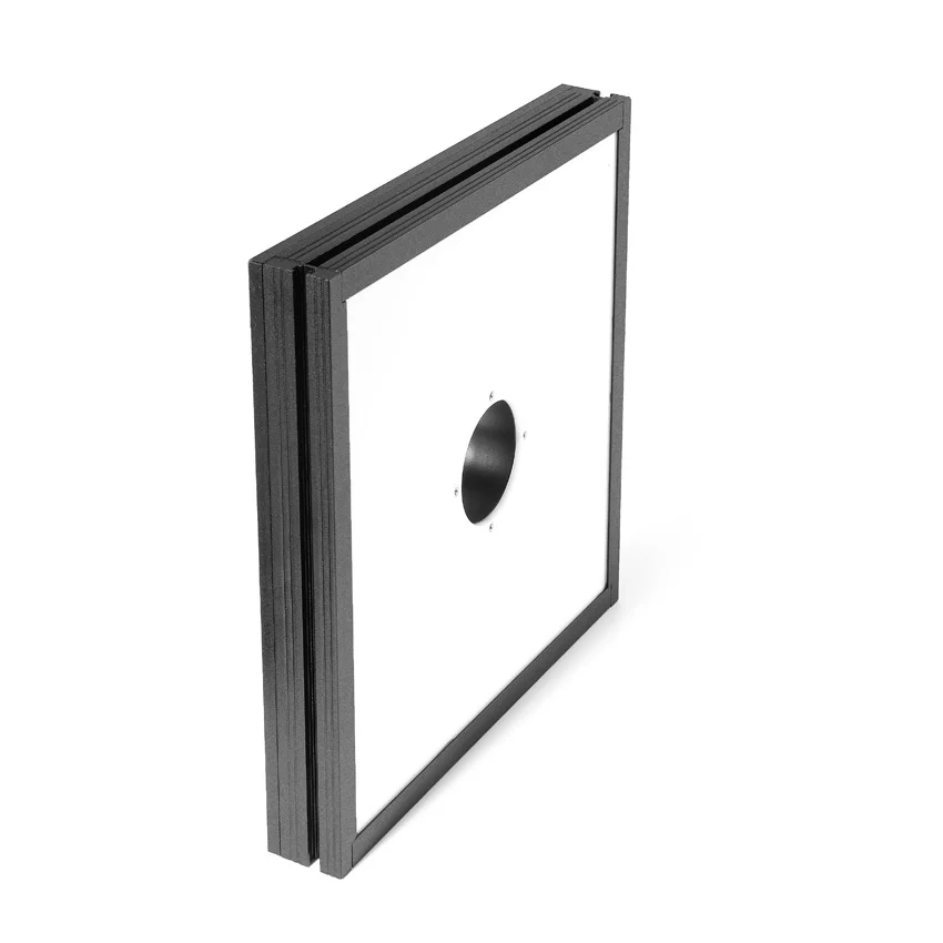 KCS 500*500MM Machine Vision LED Back Lighting Open Hole Panel Light For Optics Instruments