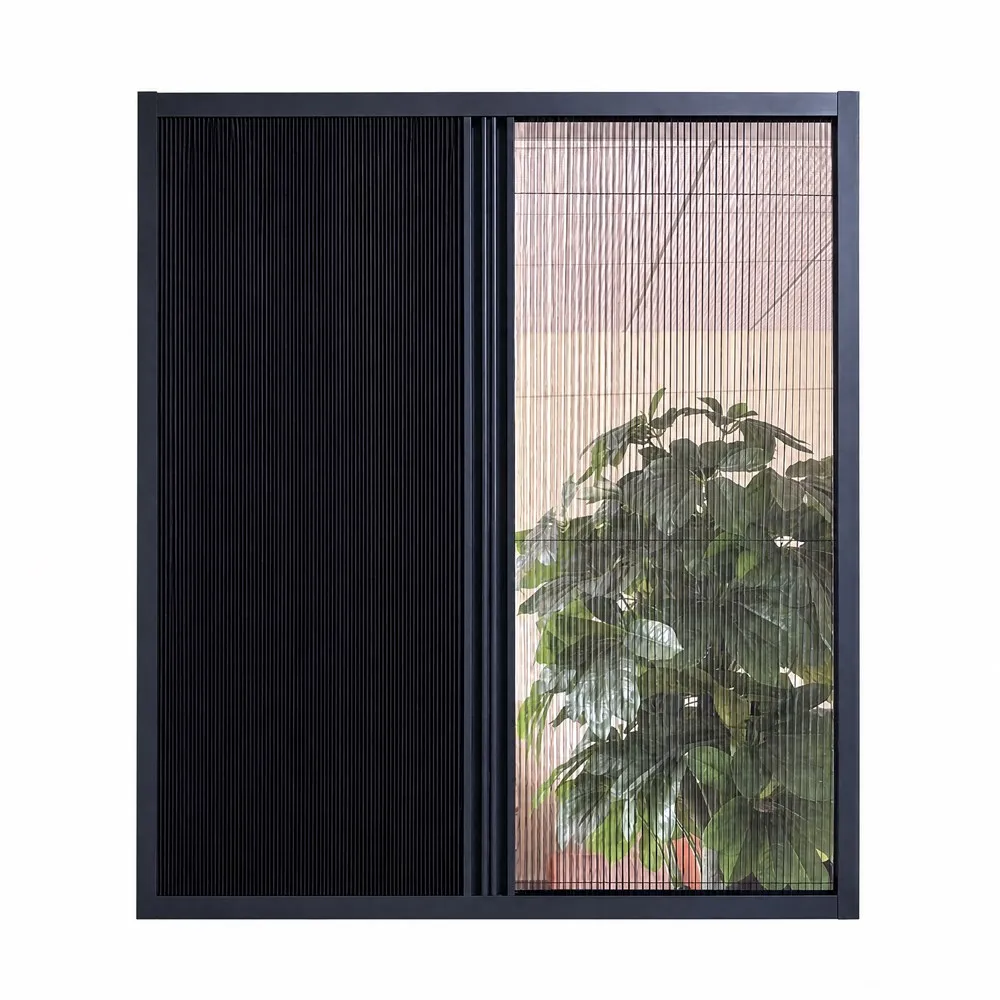 Bedroom Living Room Office Window Screen Panel with Blackout Fabric PP Mesh Mosquito Net Home Shading Design