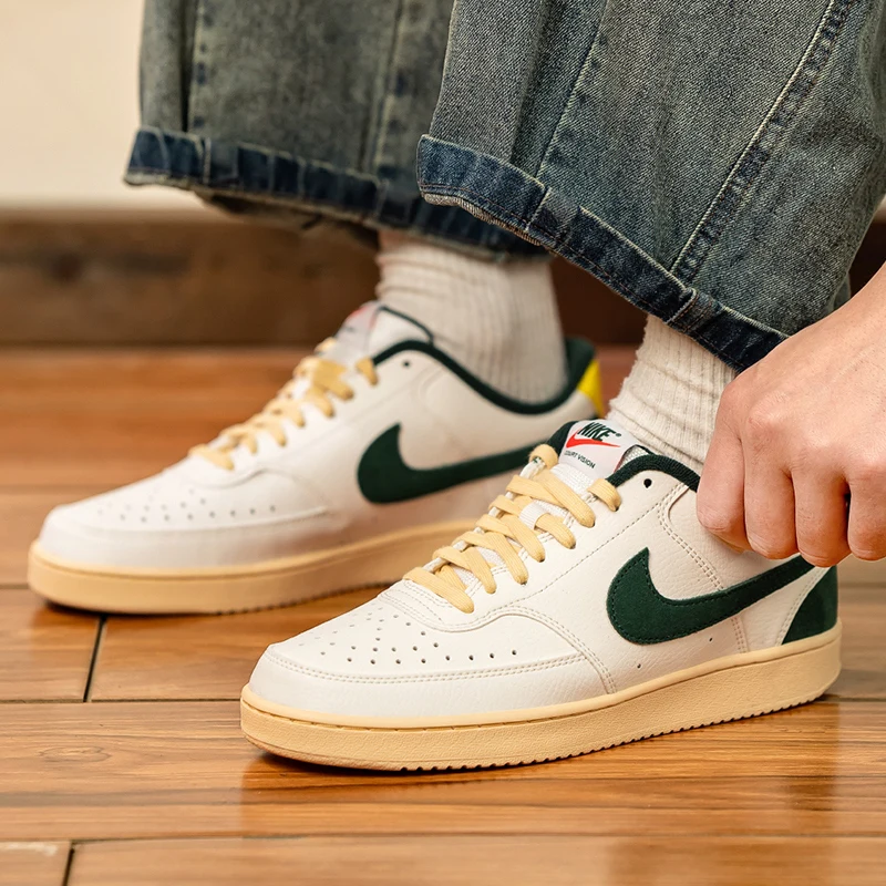 

Мужские кроссовки NIKE COURT VISION LO, новинка 2024, удобная, дышащая, износостойкая, модная повседневная обувь в стиле ретро FD0320-133