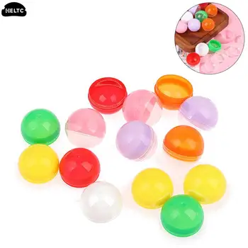 50pc Mini 28/32MM Clear Transparency Plastic Capsule Toy Surprise Ball Tiny Container…