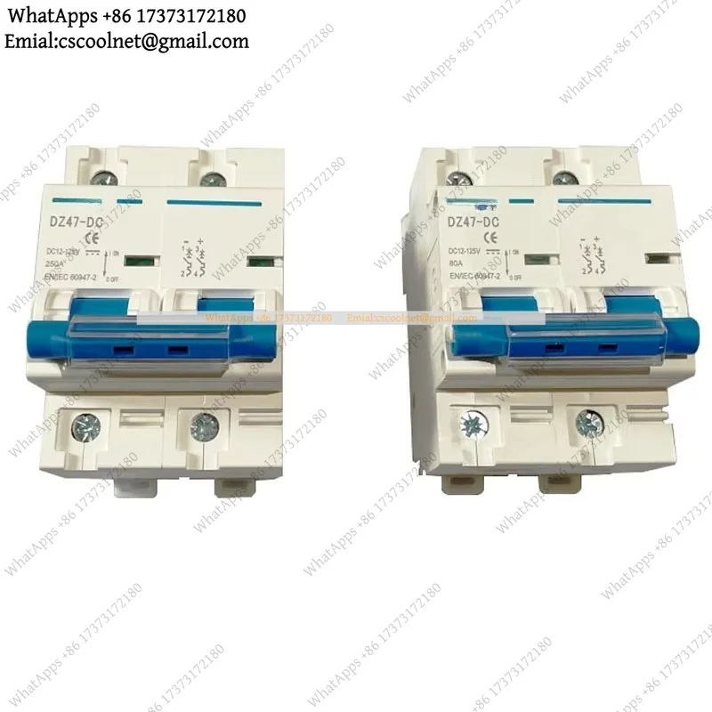 k06 2P 80A 100A 125A 150A 200A 250A DC Circuit Breaker 12V-125V Solar RV Yacht Battery Protection Switch