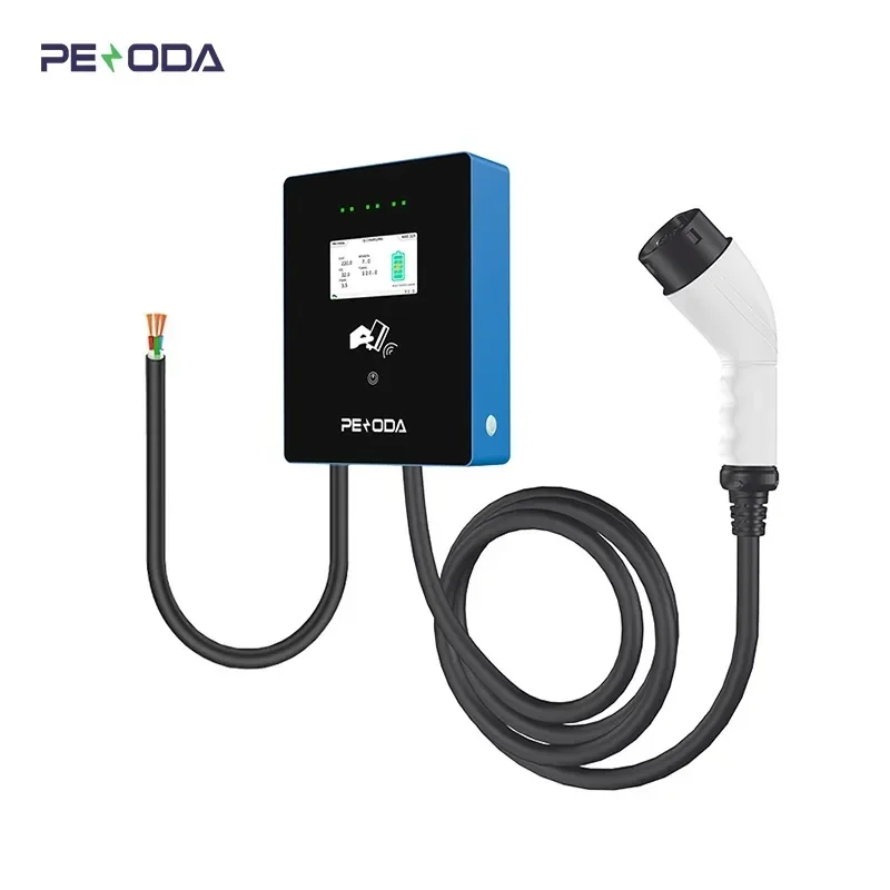 

PENODA Manufacturer Solution OEM ODM Fast Charger Type 2 EV Charger Evse Wallbox 7KW 11KW 22KW EV Charging Station