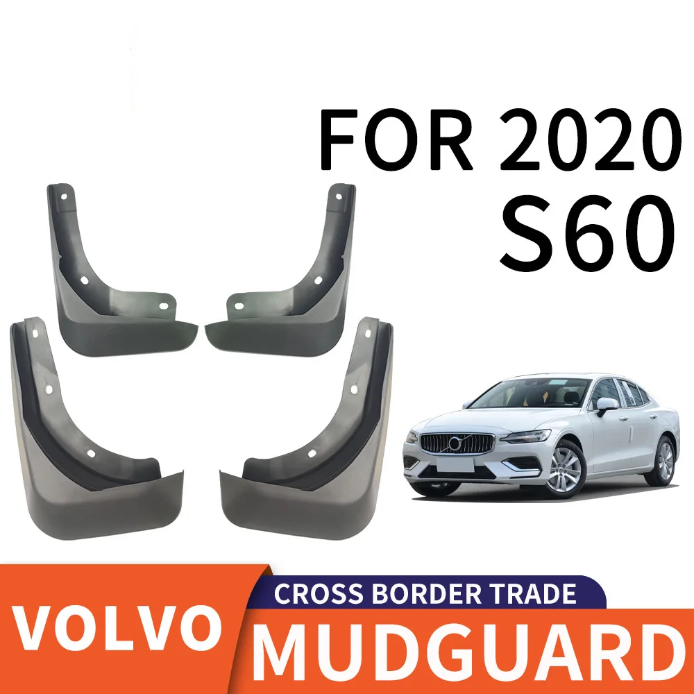 

For 2020 VOLVO S60 mudguard Mudflaps Front Rear Flares Splash Guards Cover Car Accessoie