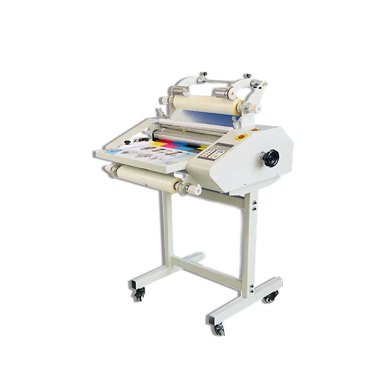 

480S Automatic Hot Melt Adhesive Film Cold Roll Laminating Machines Hot and Cold Roll Laminator