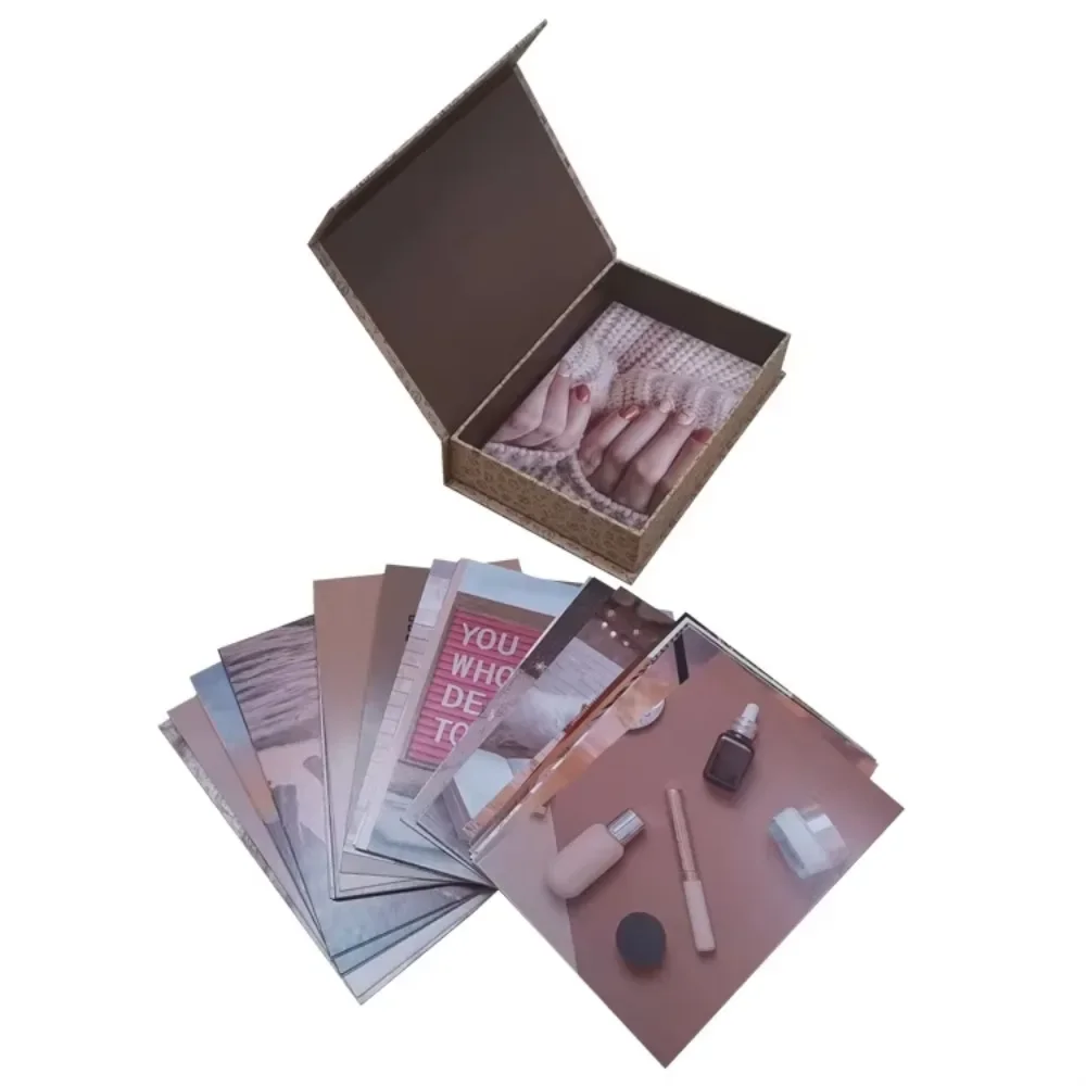 

Custom 50/60 postcards set printing picture cards with different design