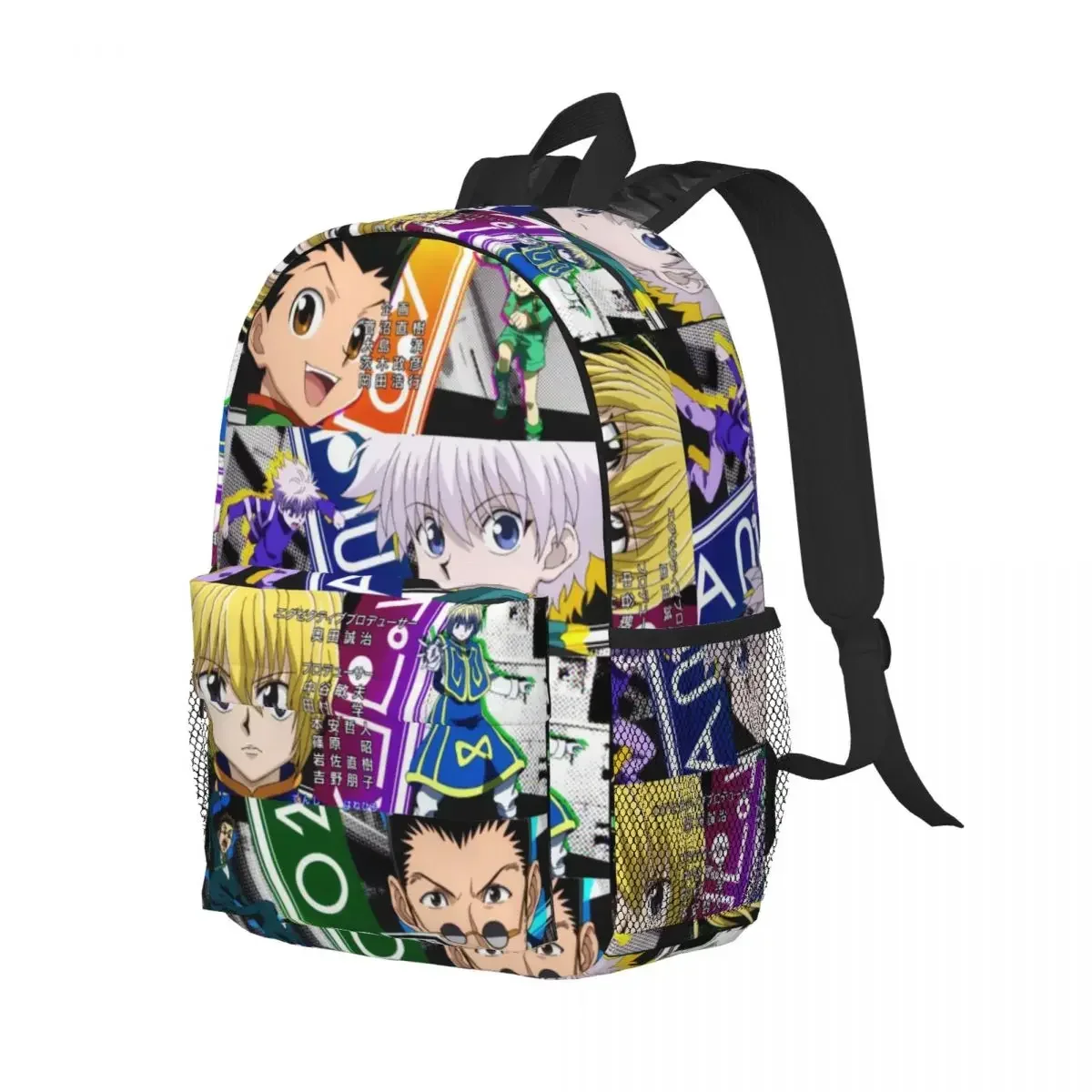 Custom Bag Anime HXH Hunter X Hunter Backpack Student Boys Girls BookBag Kids School Bag Laptop Shoulder Bags For Men Women