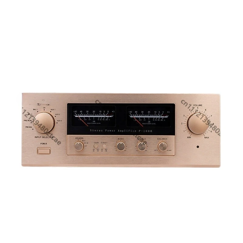 Class AB HiFi Integrated Amplifier 2-Channel High Power Bass Treble Control Bluetooth 5.4 Audio Amp