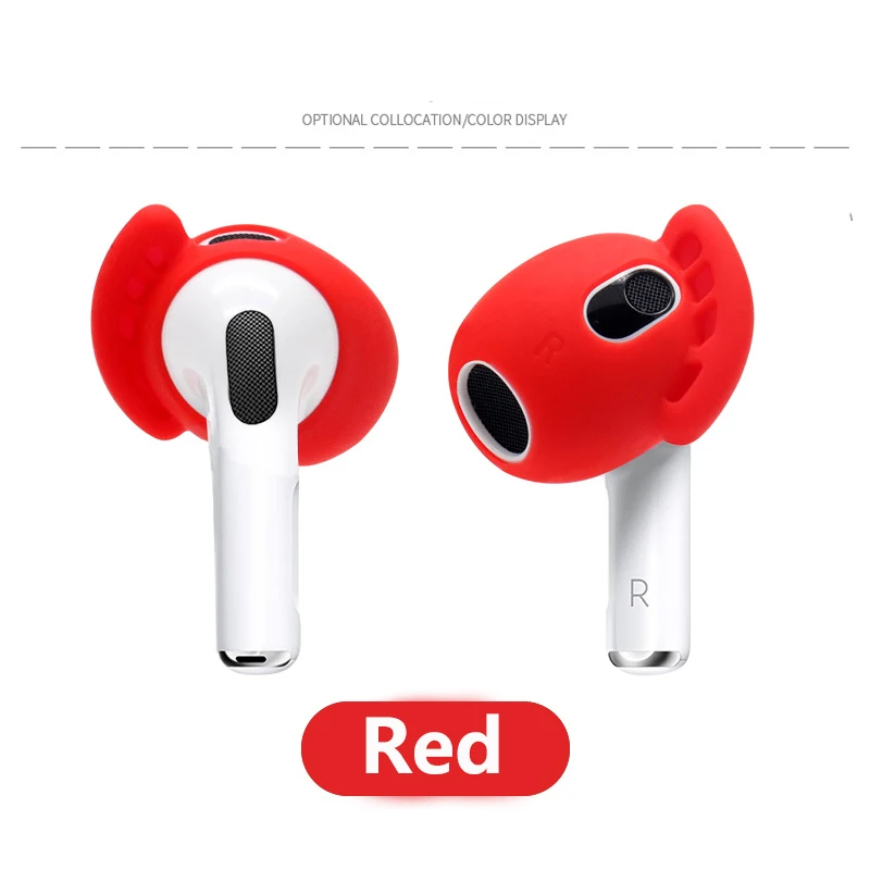Case For Airpods3 Cushions Ear Pads Caps Earpads Eartips Cover Wireless Bluetooth Silicone For Iphone Earphones