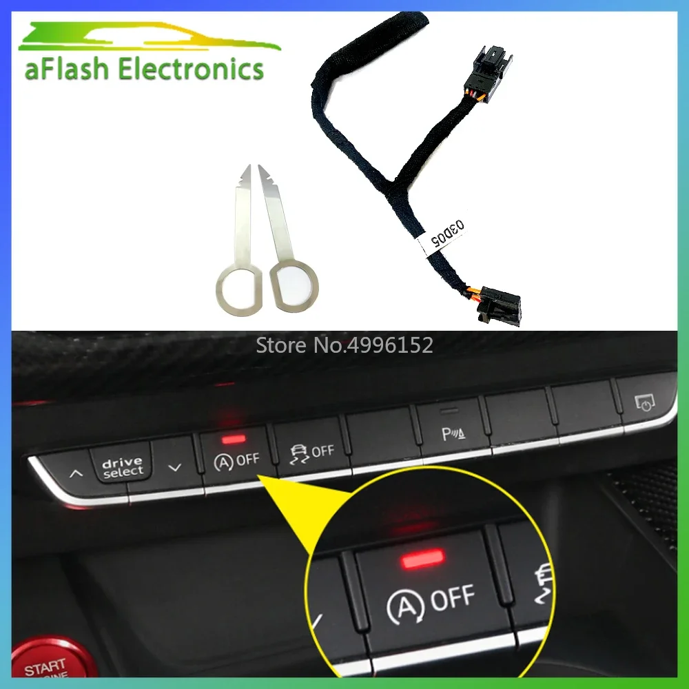 Auto Start Stop Canceller for Audi A4 B9 A5 A3 8V Q5 FY Q3 F3 Q2 Q7 Car Auto Stop Start Engine System Eliminator Disable Cable