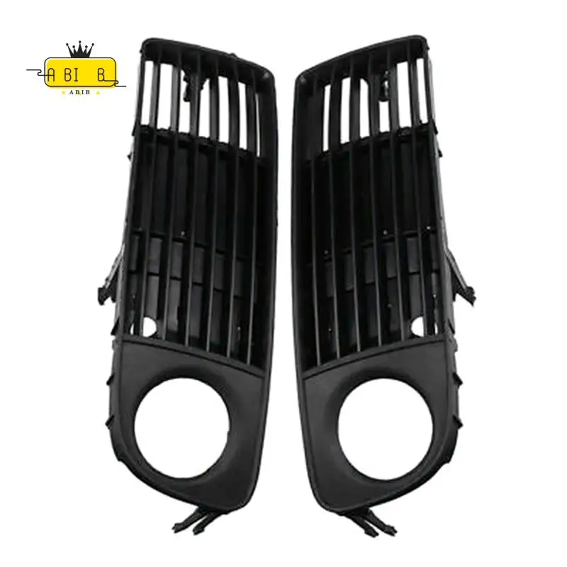 ABIB -Automobile Front Bumper Fog Lamp Grille Fog Lamp Frame Cover For A6 C5 1998-2001 4B0807682S 4B0807681S