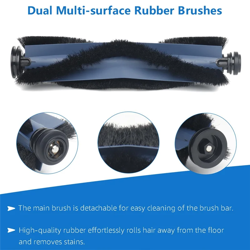 A94E-Ersatz Für Eufy X10 Pro Omni Roboter Vakuum Zubehör Kit Roller Pinsel Staub Taschen Seite Pinsel Hepa-Filter Mopp Pads