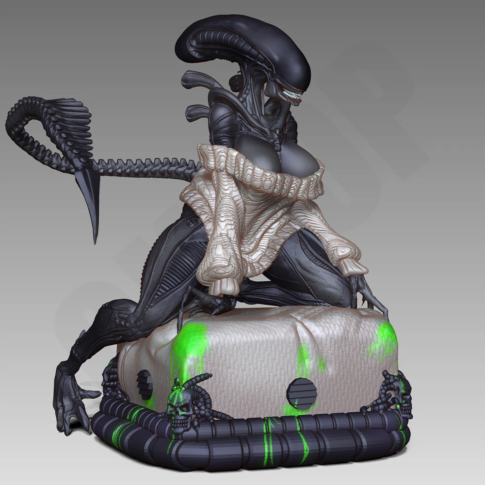 

NSFW Sexy Alien Monsters Resin Model Kit 3d Printing Doll 1/24 Несобранная фигурка из смолы Наборы статуй Неокрашенная игрушка Gk Play Set