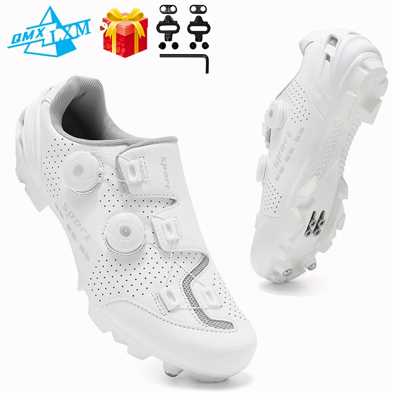 

LiXingMing Cycling Sneakers New MTB Shoes Men Women Trail Mountain Bicycle Riding Sport Road Bike Shoes Spd Pedal Cycle Shoes