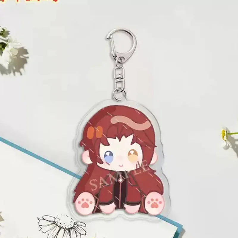 Lobotomy Corporation Anime Game 6CM Acrylic Keychain Bag Pendant (Angela/Malkuth/Yesod) Bag&Car Pendant Anime Lovers 2026