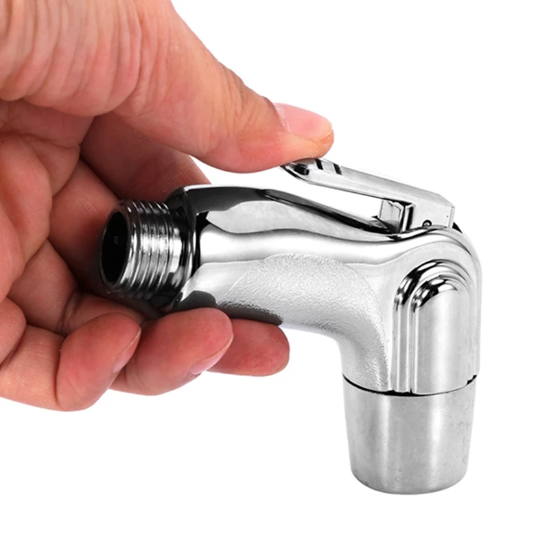 2X Shower Mixer By Hand Intimate Hygiene In ABS For Bathroom Toilet-Chrome