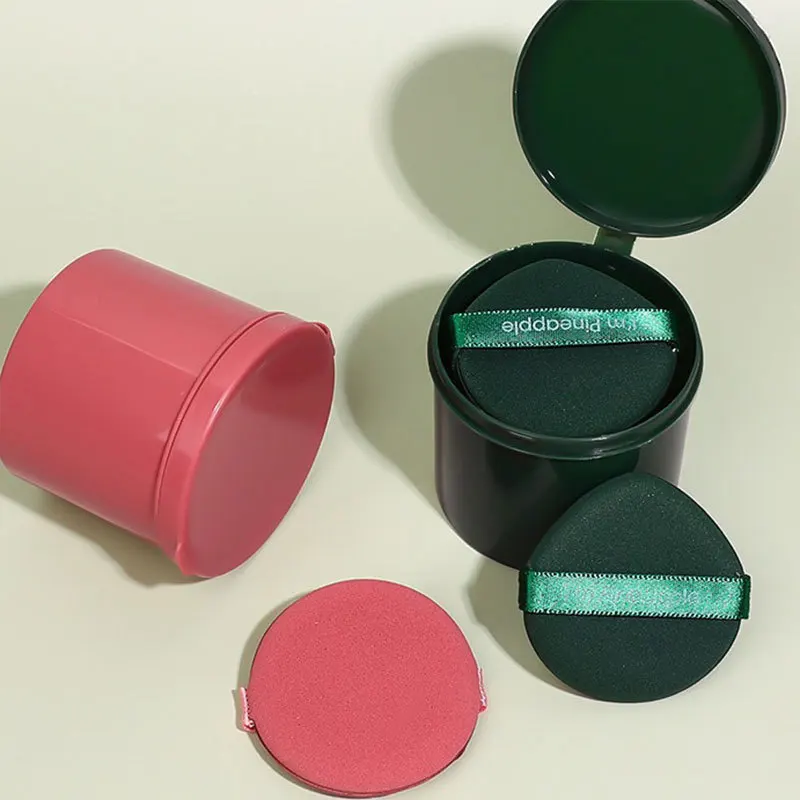 Bouffée à coussin d'air sec et humide, mélangeur de beauté élargi à double usage, éponge de maquillage, bouffante cosmétique