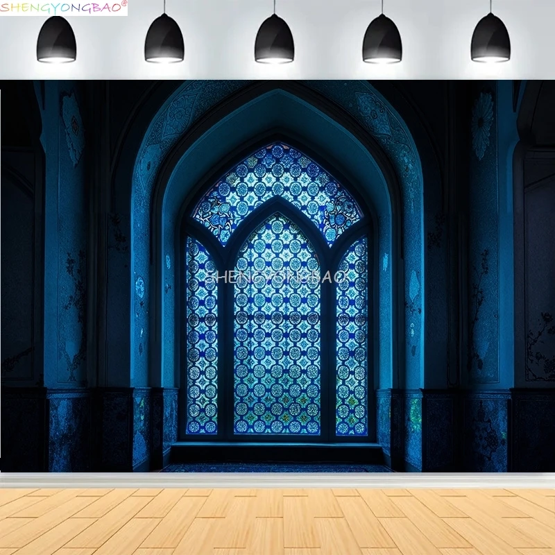 

Interior Wall And Floor Mouldings Photography Backdrops Retro Joinery Wood Paneling Palace Wedding Photo Background OR-16