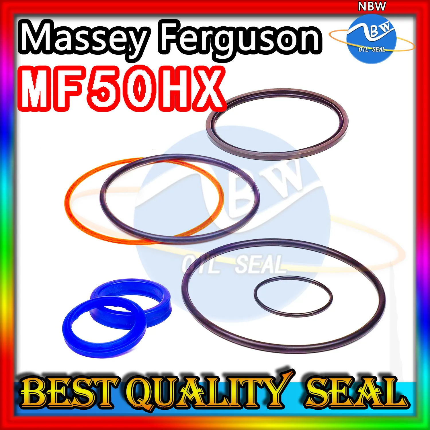 For MF50HX High Quality Oil Seal Kit Massey Ferguson  Excavator Repair Set Pack Heavy Master Excavating Machinery Maintenance Fl