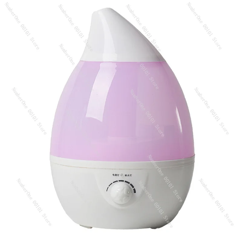 Household water drop humidifier silent bedroom 3L large capacity