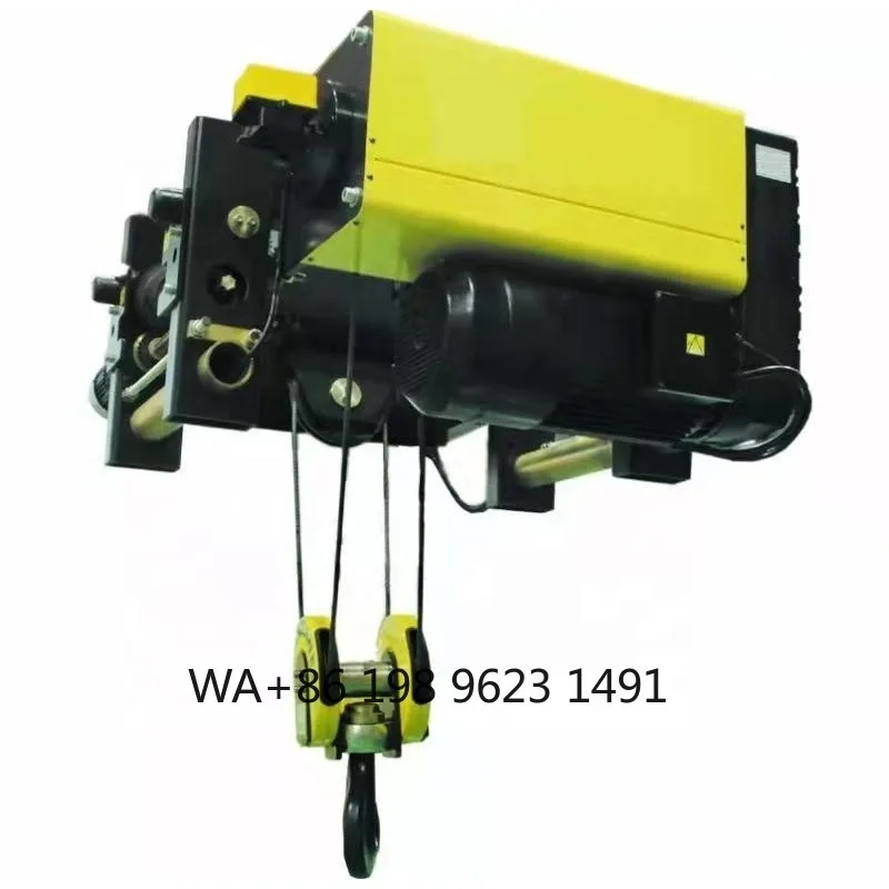 5T European Electric Hoist Heavy Duty Compact Space Saving Industrial Workshop Lifting Equipment