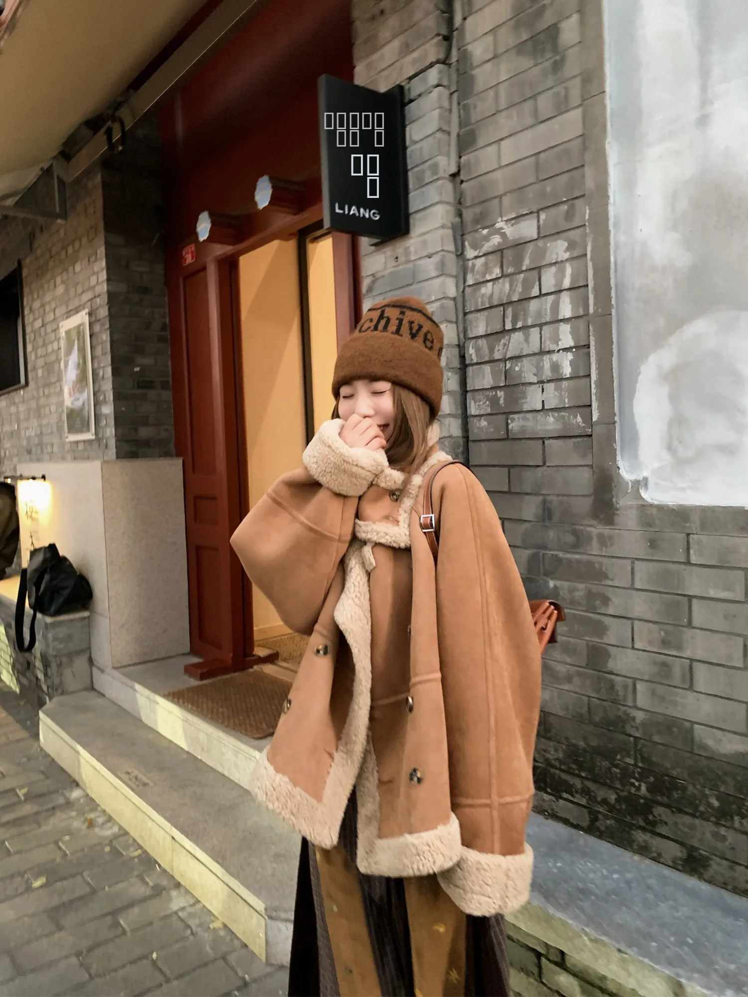 

Экологичная двусторонняя фланелевая куртка с декоративной полосой, сохраняющая тепло, винтажный стиль, маленькое женское пальто в бретонском стиле