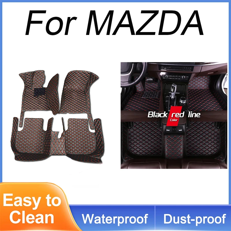 Car Floor Mats For MAZDA RX-7 Tribute millenia Mazda 8 VERISA Car Accessories