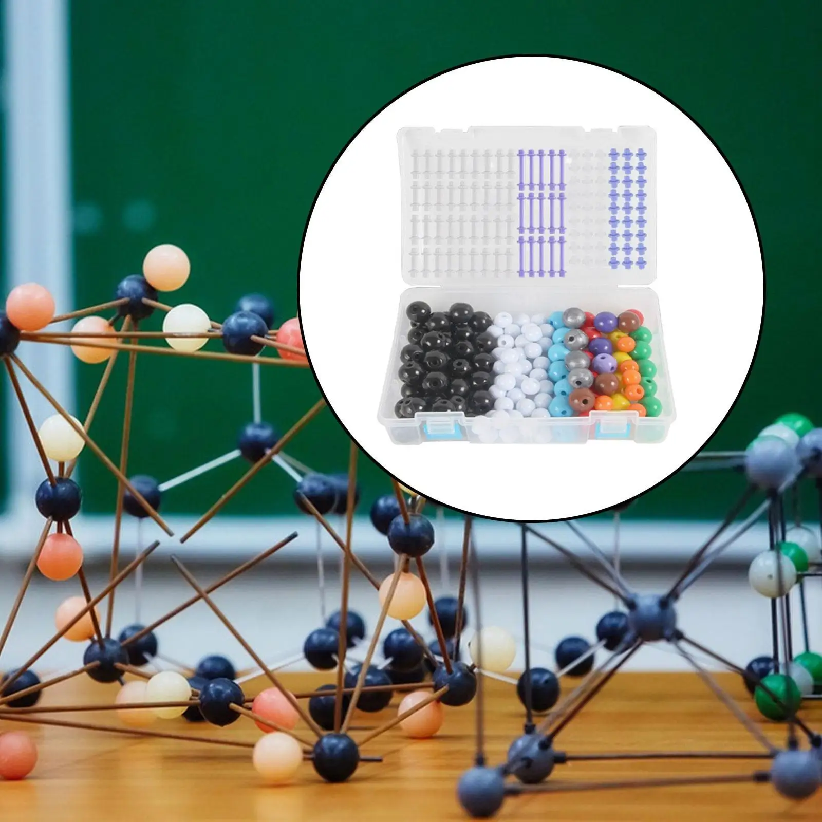 165Pcs Model Kit for Lessons in Chemistry for High School Students