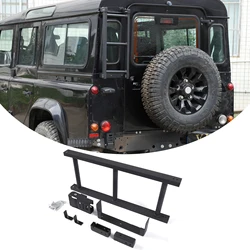 For Land Rover Defender 90 110 130 2004-2018 Car-styling Aluminum Alloy Car Rear Tail Door Ladder Climbing Car Accessories