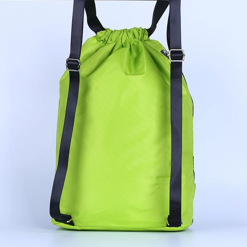 Dry and wet separation backpack Sports bag Gym bag Swimming bag Outsourcing beach bag Camping bag Drawstring backpack