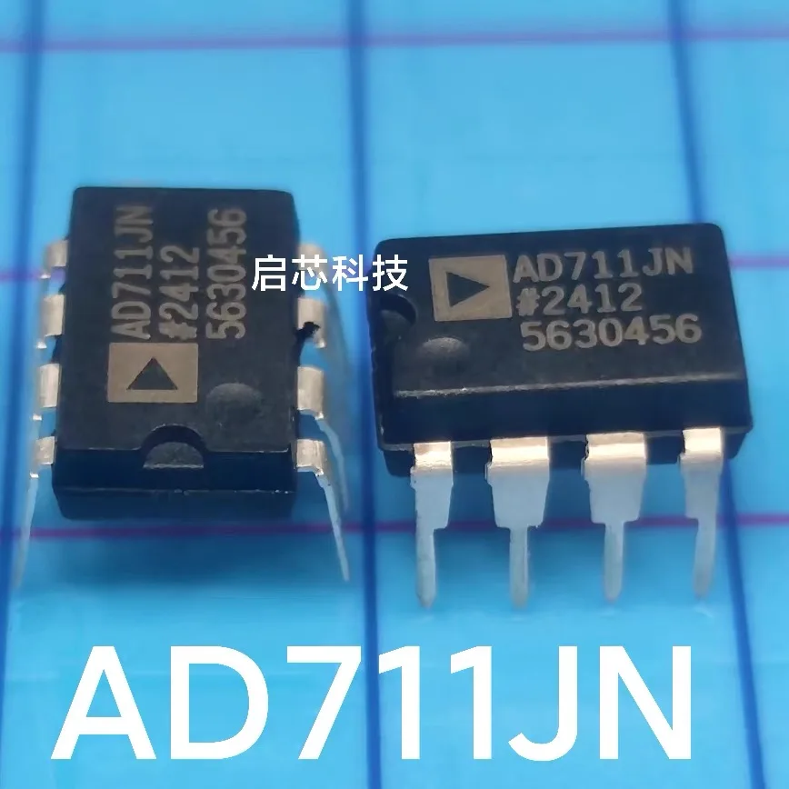 AD711, AD711JN, AD711JNZ, PDIP-8 package, brand-new, genuine, factory-sealed
