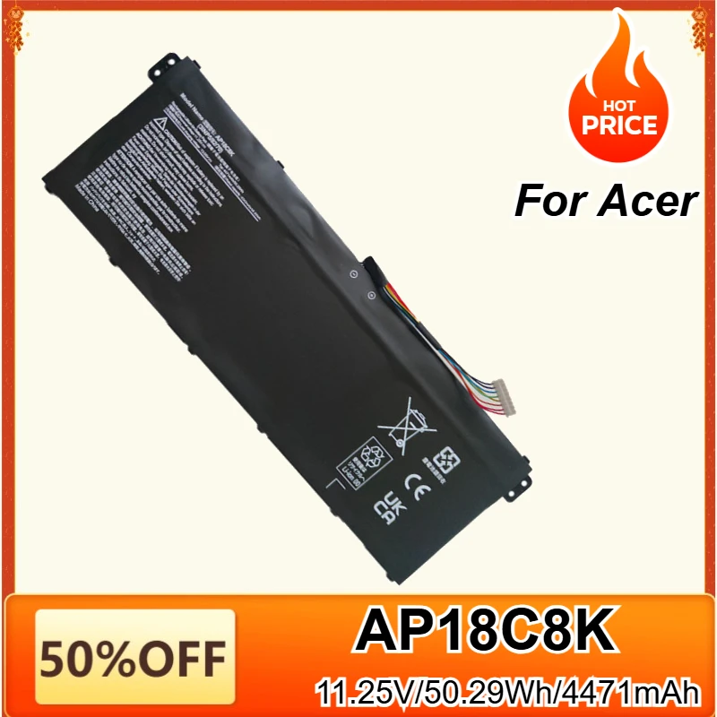 AP18C8K Laptop Battery for Acer Aspire 3 SF314-52 SF314-54N Aspire 5 A514 A515 A715 A317 A715 Swift 3 SF314-32 42 SF314-57G 58G